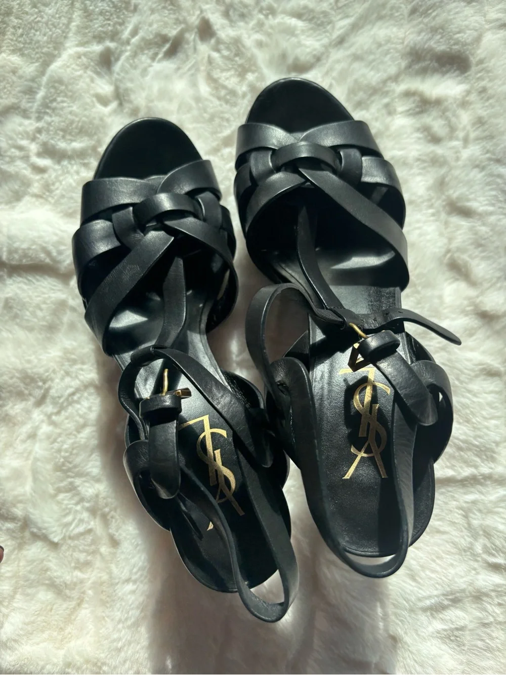 Yves Saint Laurent Tribute Platform Heels - Picture 6 of 14